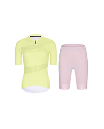 RIVANELLE maillot corto y pantalón corto - GLAMOR - rosa/amarillo